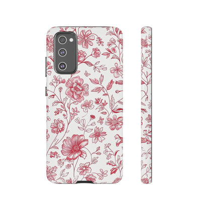 Pink Floral Wildflower Phone Case