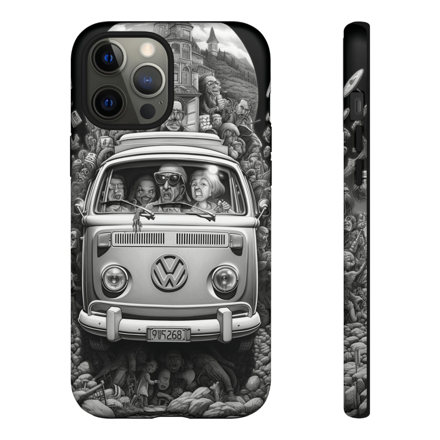 Vintage VW Camper Van iPhone Case