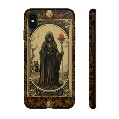 Death's Embrace: The Reaper Tarot Card