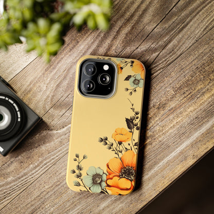 Classic Vintage Floral Case for iPhones – Timeless Elegance & Protection