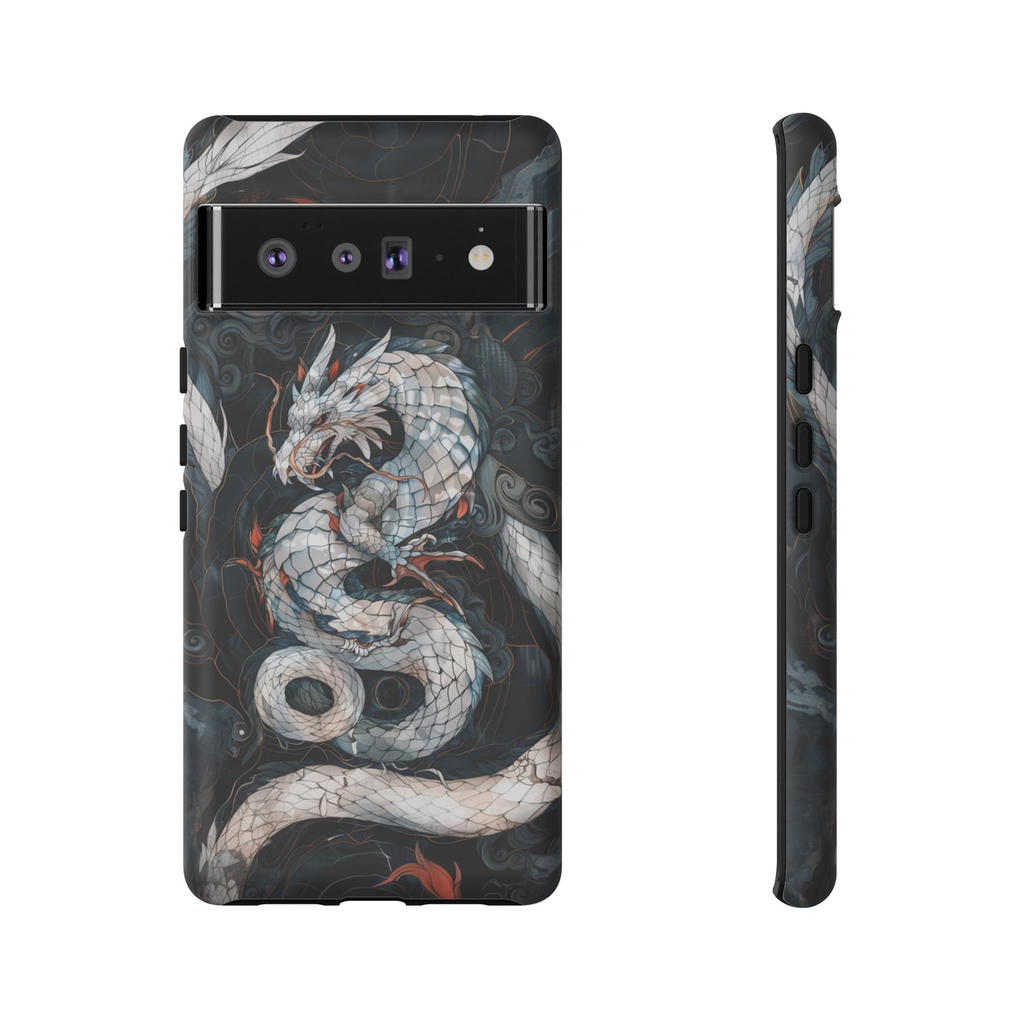 Year of the Dragon Stained Glass Illusion Phone Case