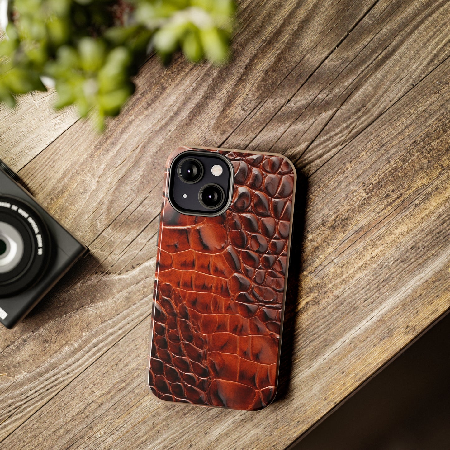 Alligator Skin Texture iPhone Case | Embrace Luxurious Style and Protection