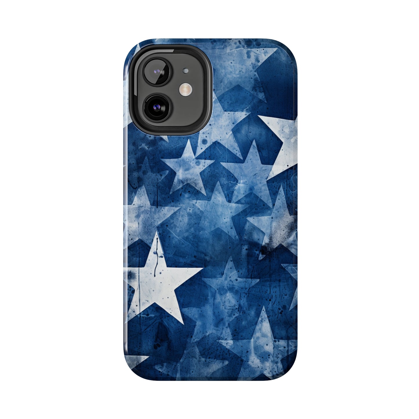 Starry Nights: Denim Dreams | Celestial Star-Patterned iPhone Case