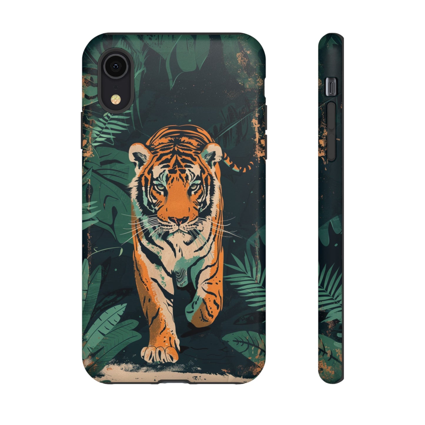 Retro Jungle Tiger Phone Case