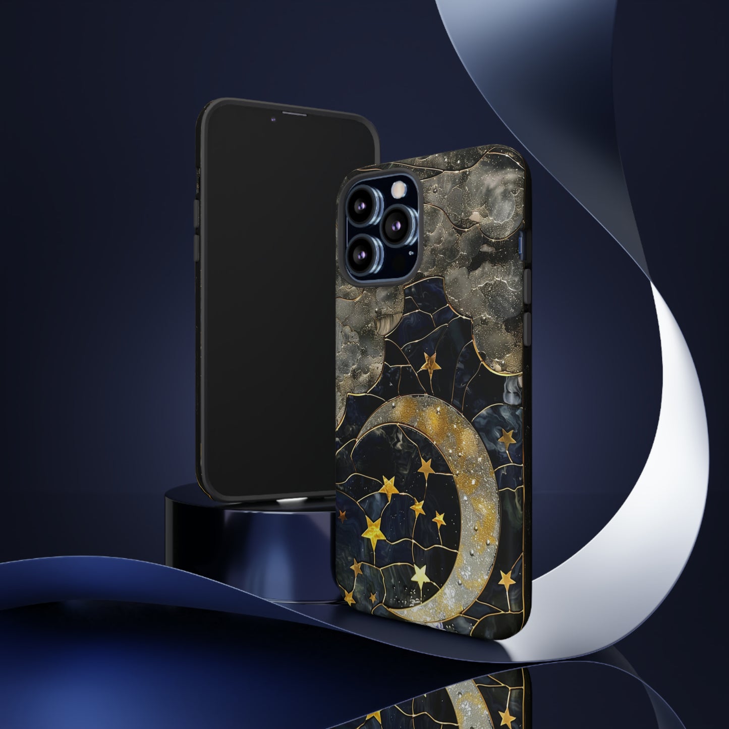 Celestial Season Stars and Moon Phone Case