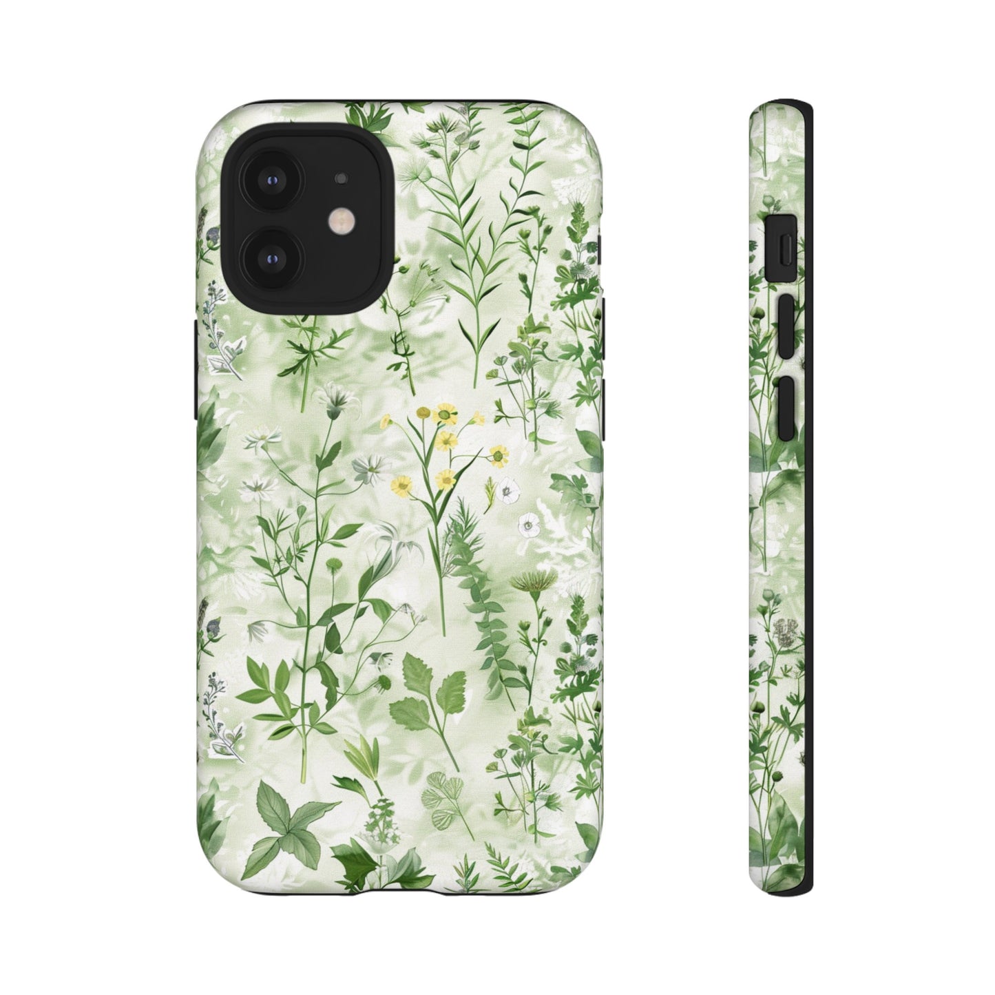 Floral Sage Green Wildflower Phone Case