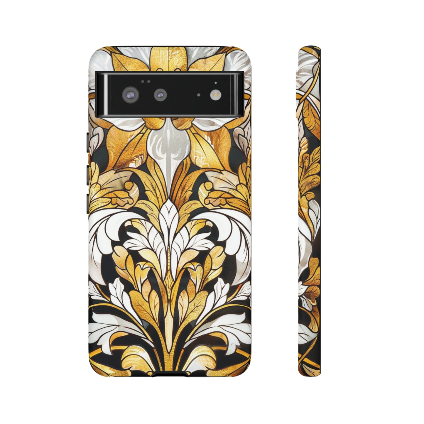 Art Deco Stained Glass floral Phone Case