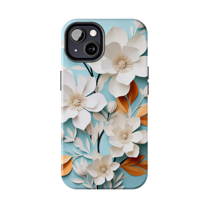 Paper Floral iPhone Case | Delicate Elegance and Nature-Inspired Beauty