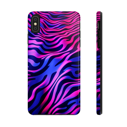 Wild Illusion: Trippy Tiger Stripes Mystique | Dynamic iPhone Case