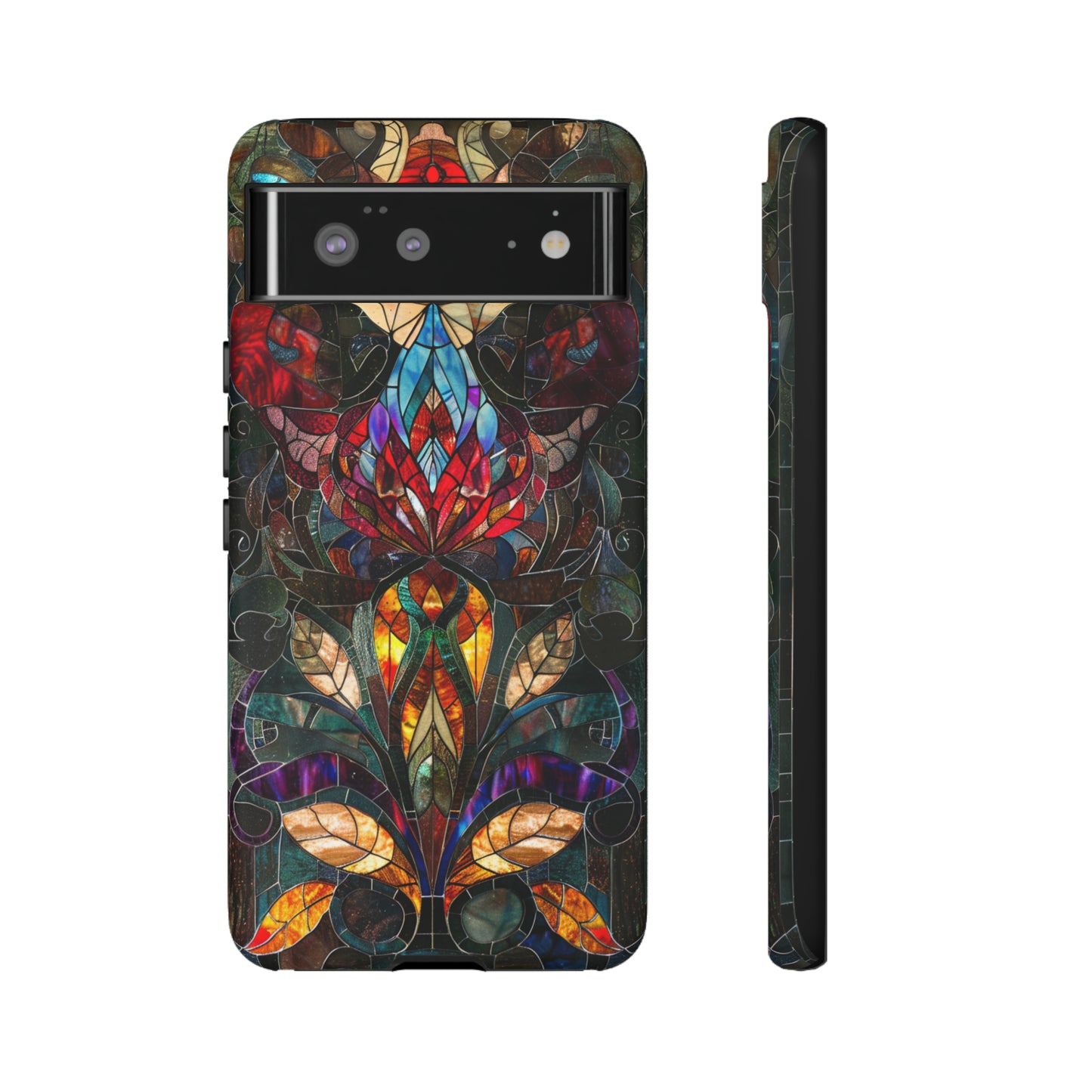 Art Deco Stained Glass floral Phone Case