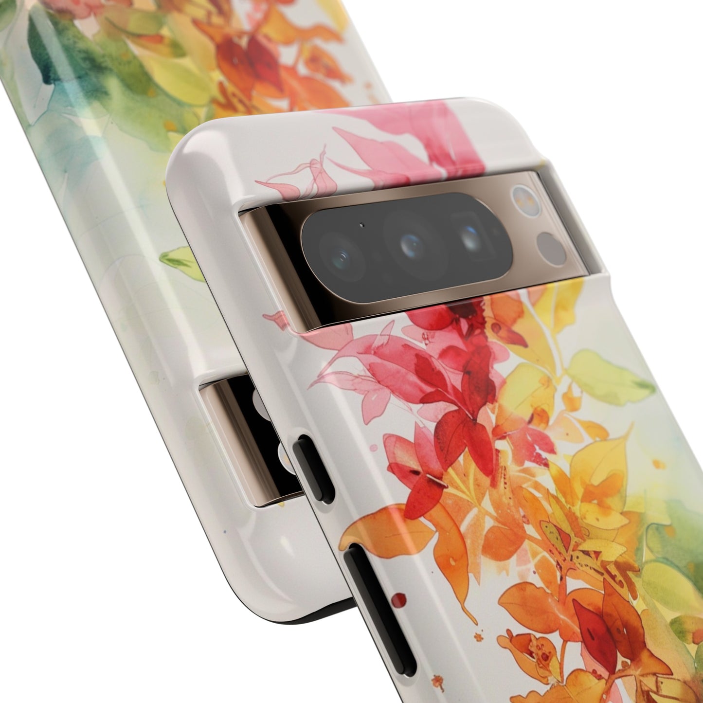 Floral Watercolor Painting iPhone 15 Case