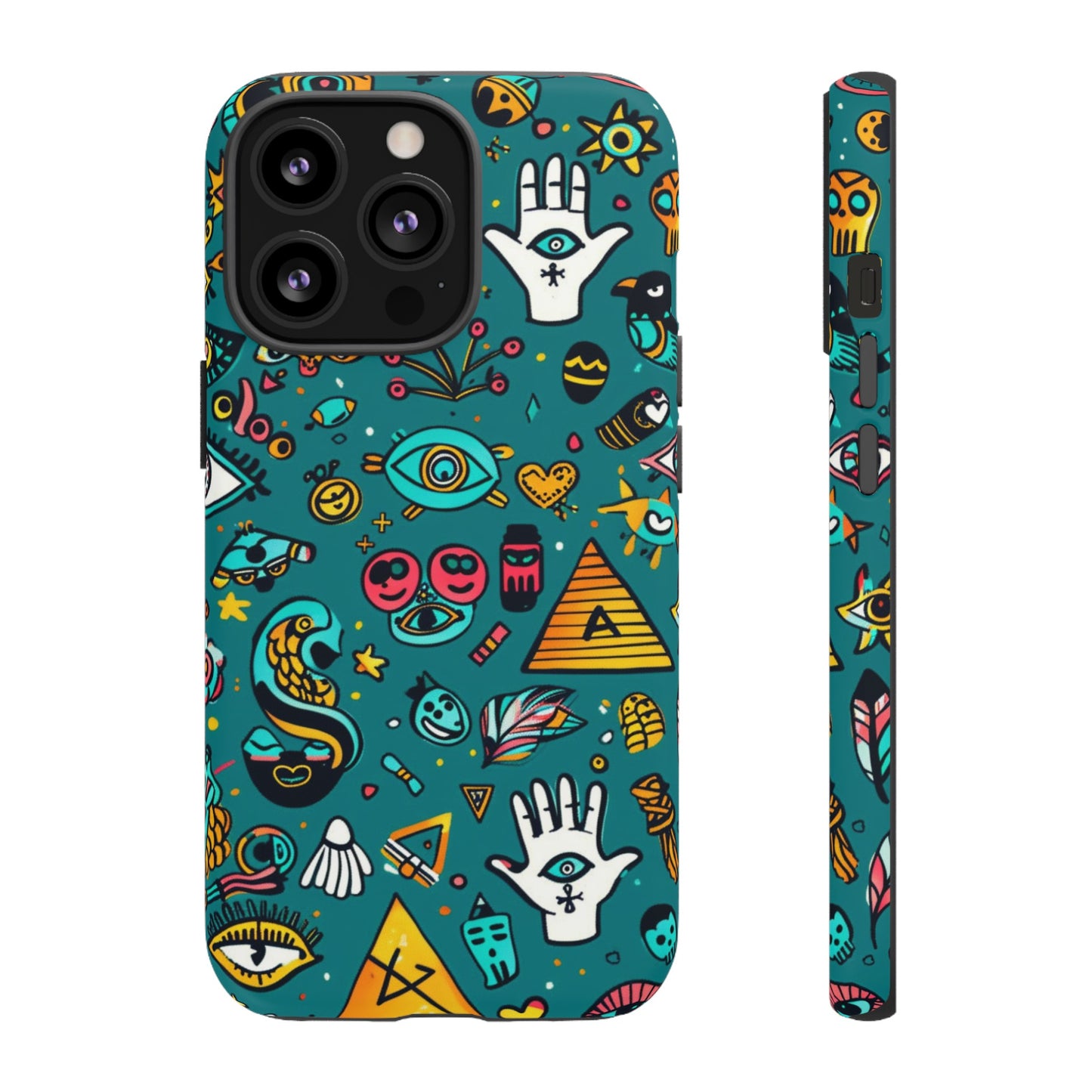 UFOs and Ancient Egypt Talisman Collage Phone Case