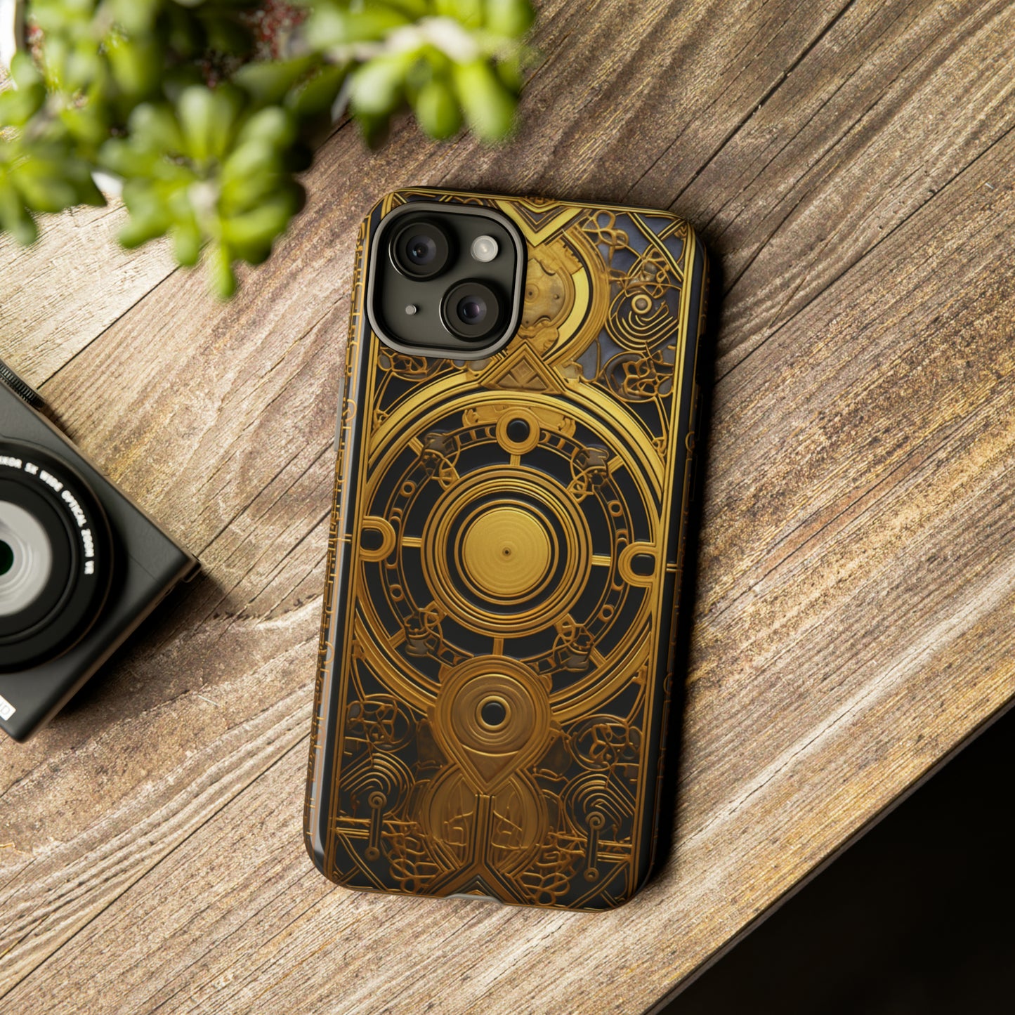 Gold Mandala Phone Case