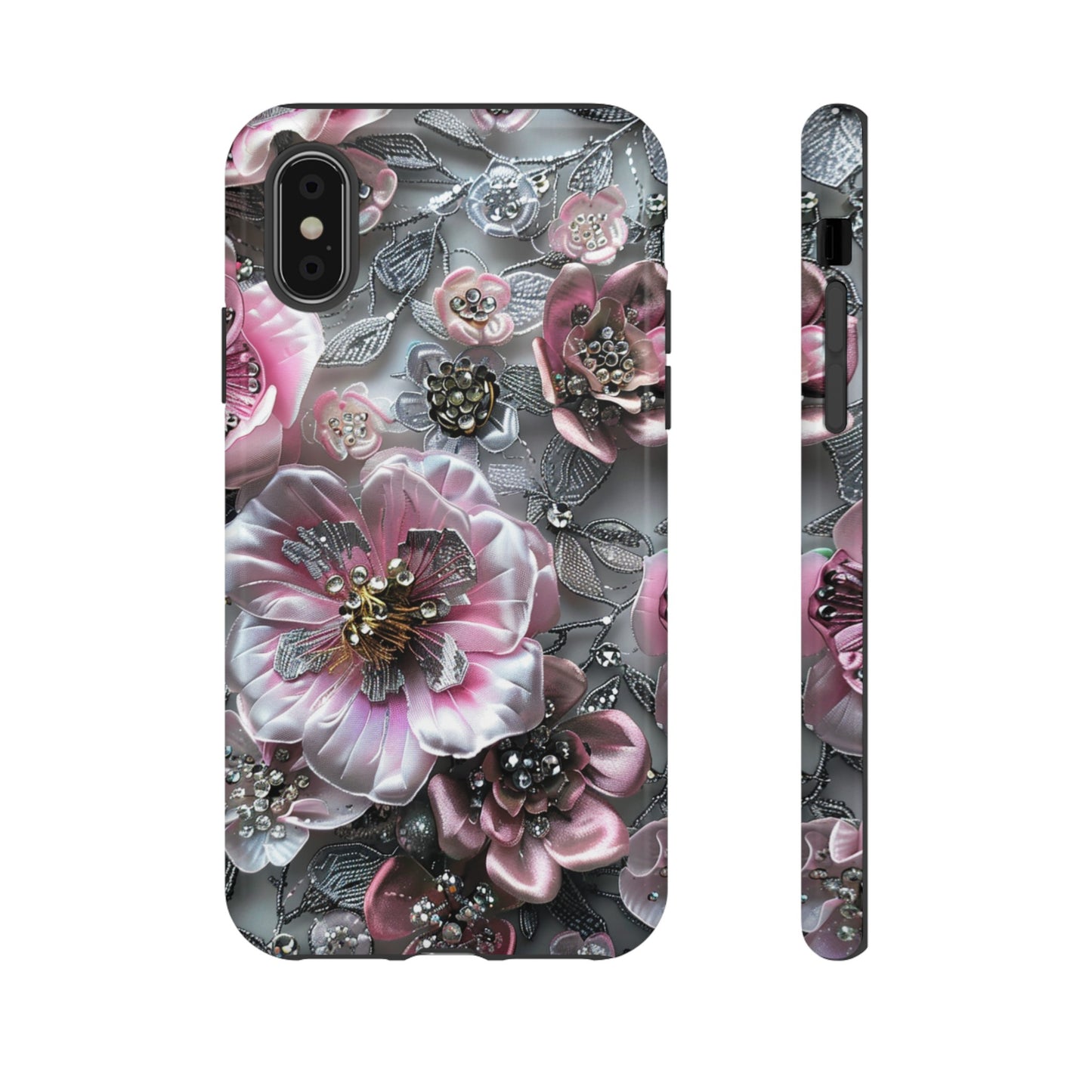 Coquette Aesthetic Floral Art iPhone 15 Case