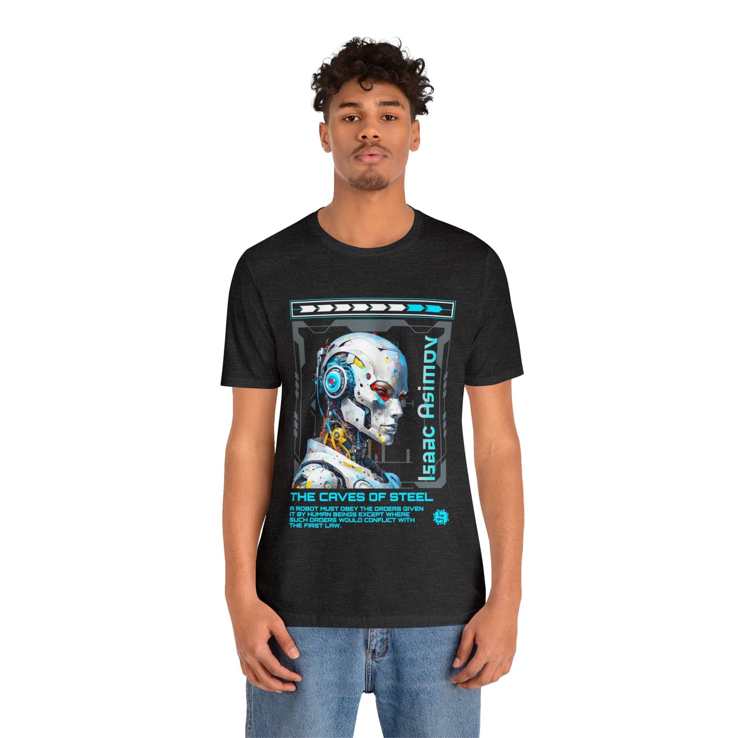 Isaac Asimov, The Caves of Steel Robot t-Shirt