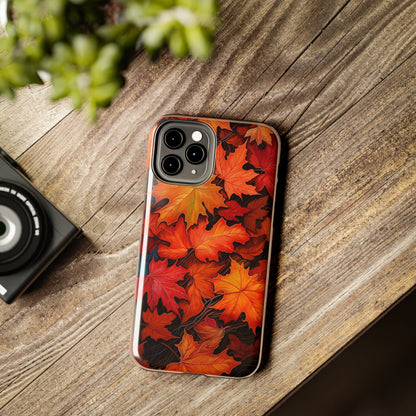 Autumn Aesthetic Fall Leaves | iPhone 14 13 12 11 Pro Max case iPhone XR XS Max Case iPhone X Case iPhone 7 Plus iPhone 8 Plus case iPhone 6 case