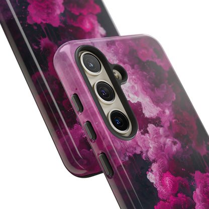 Magenta and Blue Color Explosion Phone Case