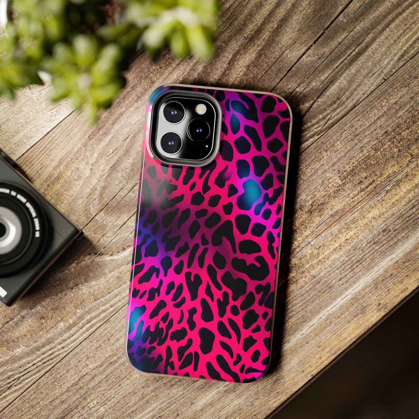 Wild Child: Trippy Leopard Spots Mystique | Dynamic iPhone Case