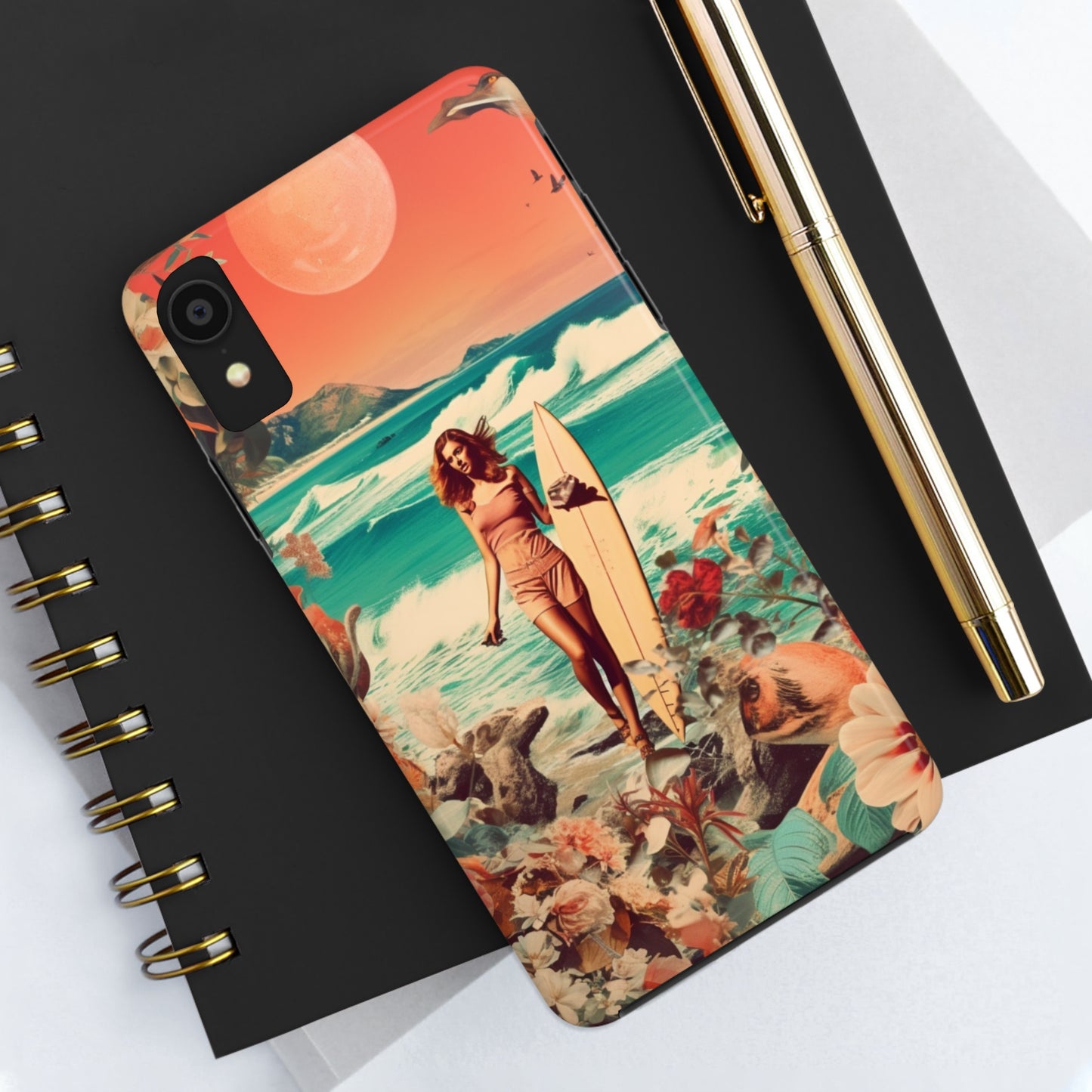 Summertime Beach Time iPhone Tough Case | Embrace the Coastal Vibe with Reliable Protection