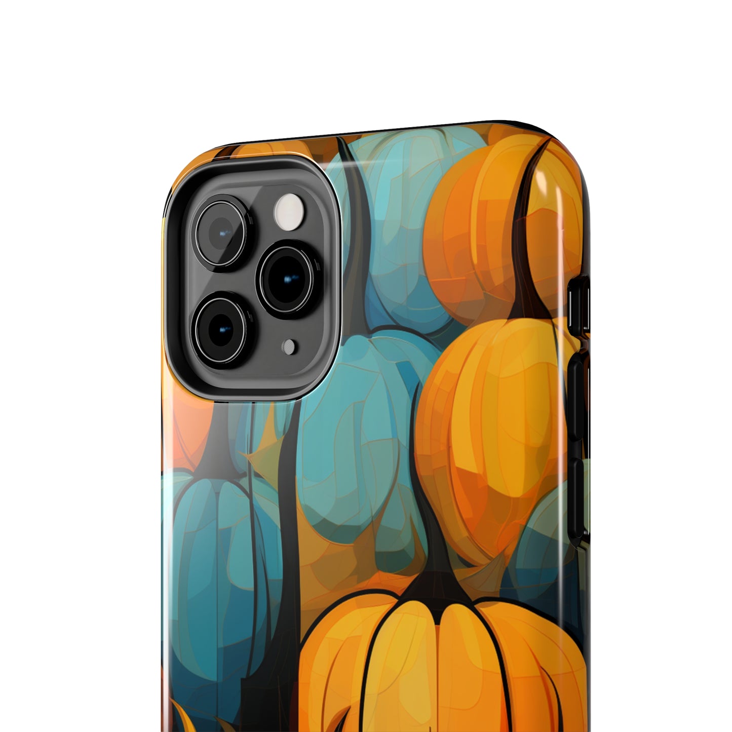 Halloween Fall Pumpkins iPhone Case | Embrace the Spooky Autumn Vibes