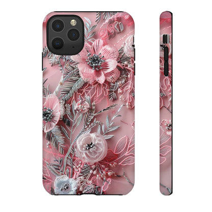 Coquette Aesthetic Floral Art Phone Case