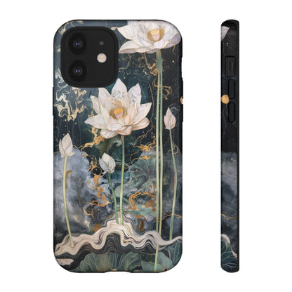 Lotus Floral Zen Art Phone Case