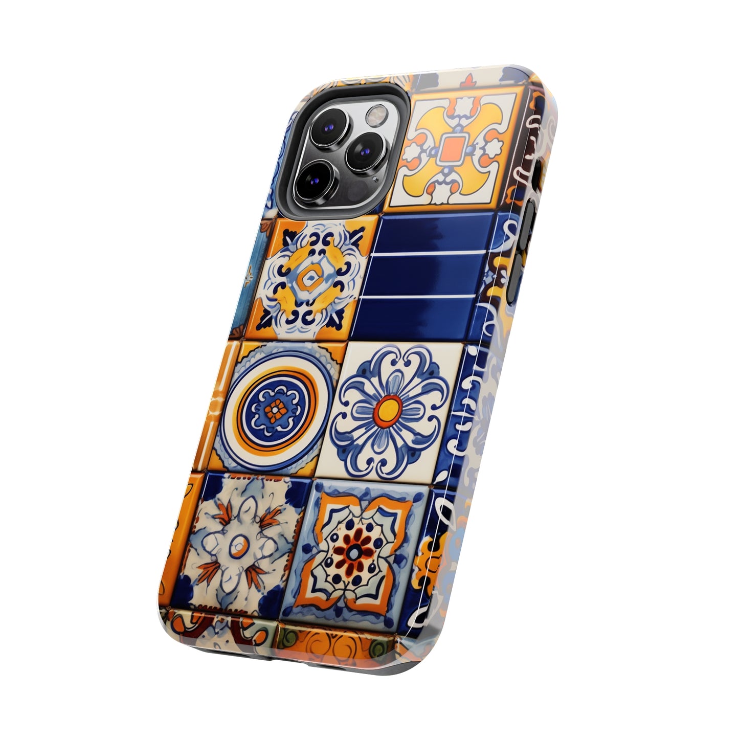 Golden Tile iPhone Case