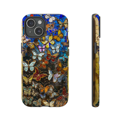 Butterfly Flower Garden Painting Phone Case