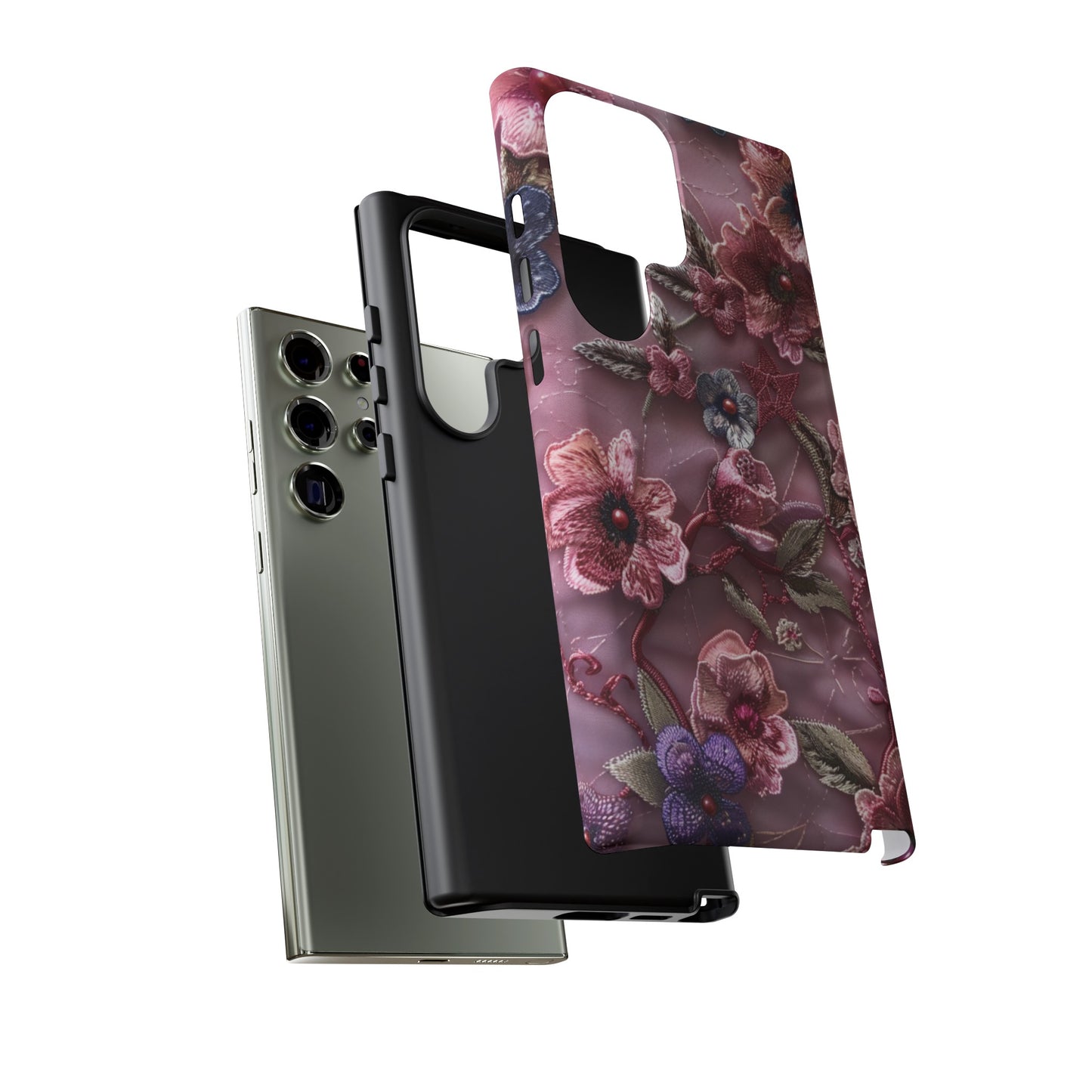 Coquette Aesthetic Floral Art Phone Case