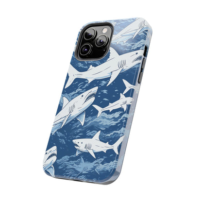 Shark Design: Dive into the Depths with an Aquatic Adventure iPhone Case