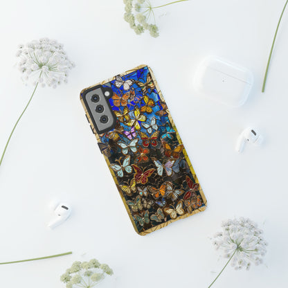 Butterfly Flower Garden Painting Phone Case