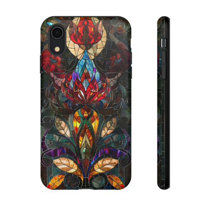 Art Deco Stained Glass floral Phone Case