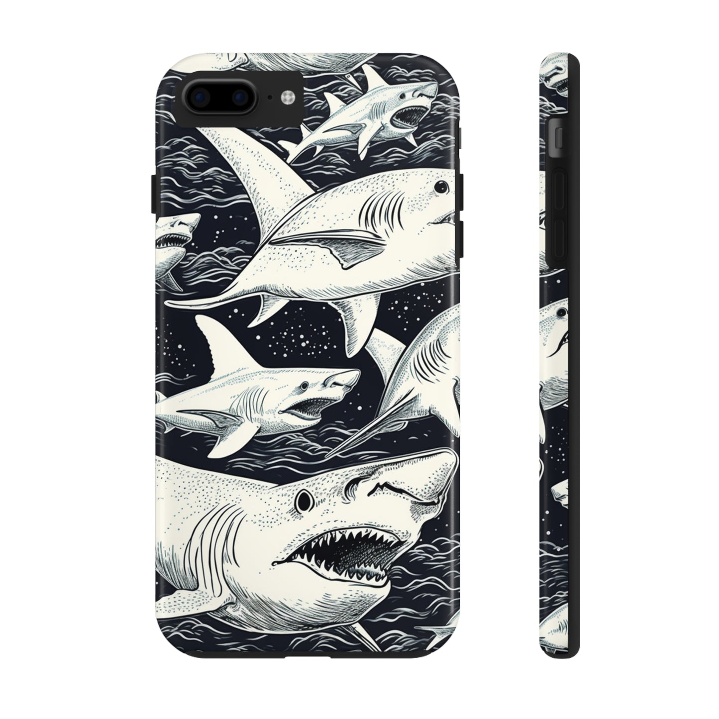 Shark Design | Swimming with the Sharks Aquatic Adventure iPhone 13 Case