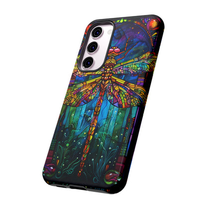 Art Deco Stained Glass Dragonfly Phone Cover