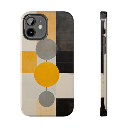 Atomic Era Meets Modern: Mid-Century Art Atomic Design Tough Case for iPhone