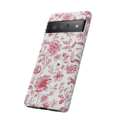 Pink Floral Wildflower Phone Case