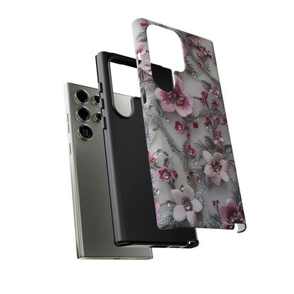 Coquette Aesthetic Floral Art iPhone 12 Case