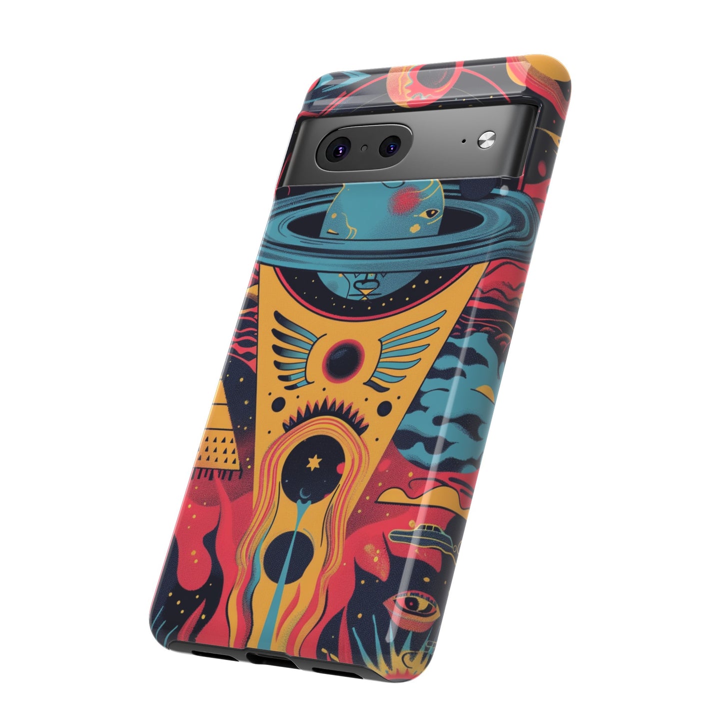 Cosmic Journey Space and Time Phone Case