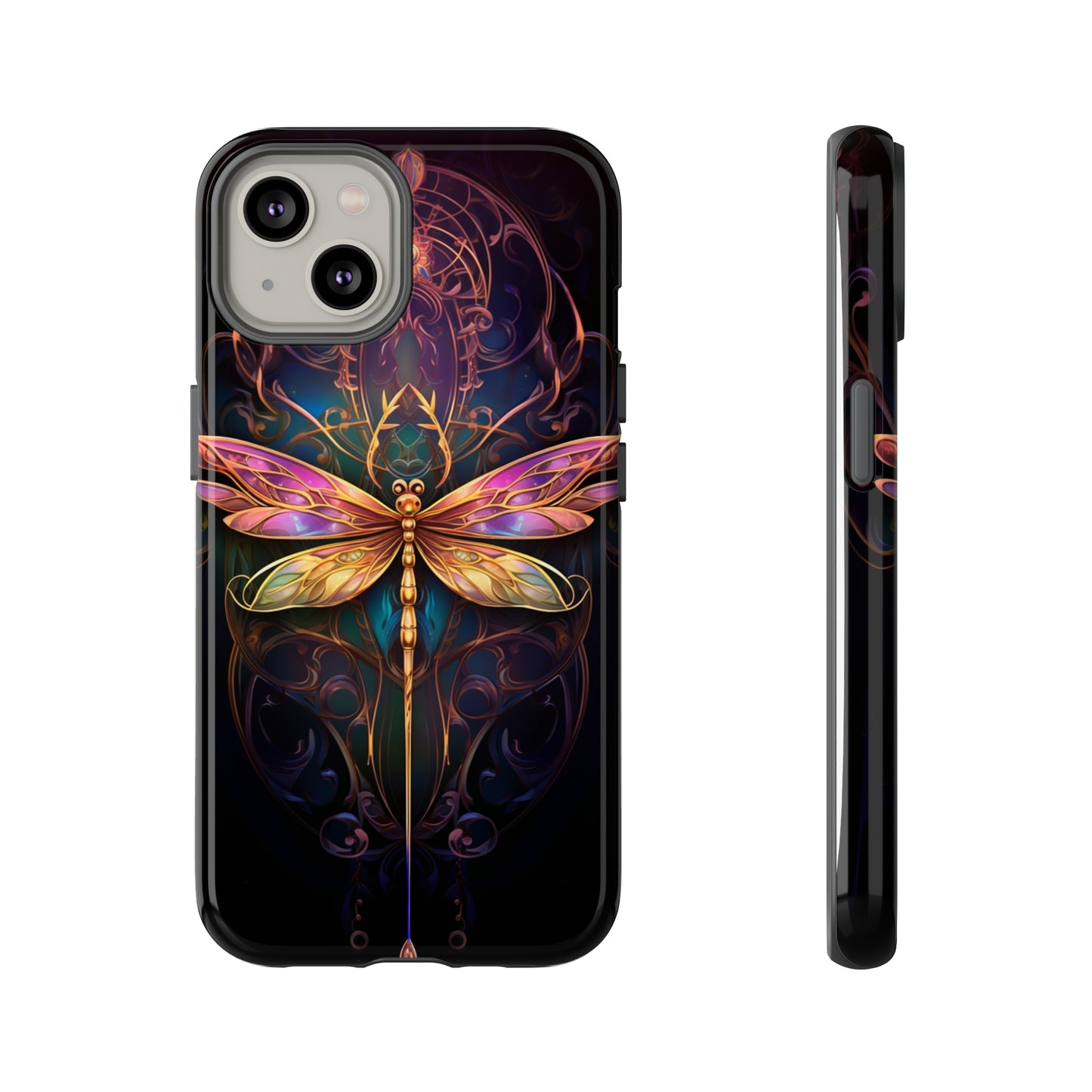 Art Nouveau Dragonfly - A Timeless Symbol of Elegance for Google Pixel, iPhone, and Samsung Cases