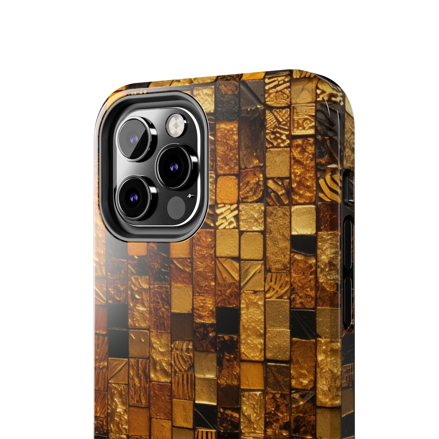 Golden Tile iPhone Case | Add Glamour and Elegance to Your Device