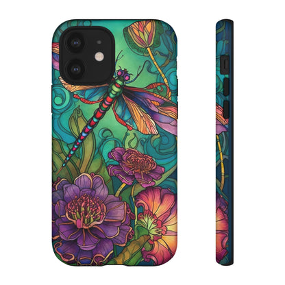 Art Nouveau Dragonfly - A Timeless Symbol of Elegance for Google Pixel, iPhone, and Samsung Cases