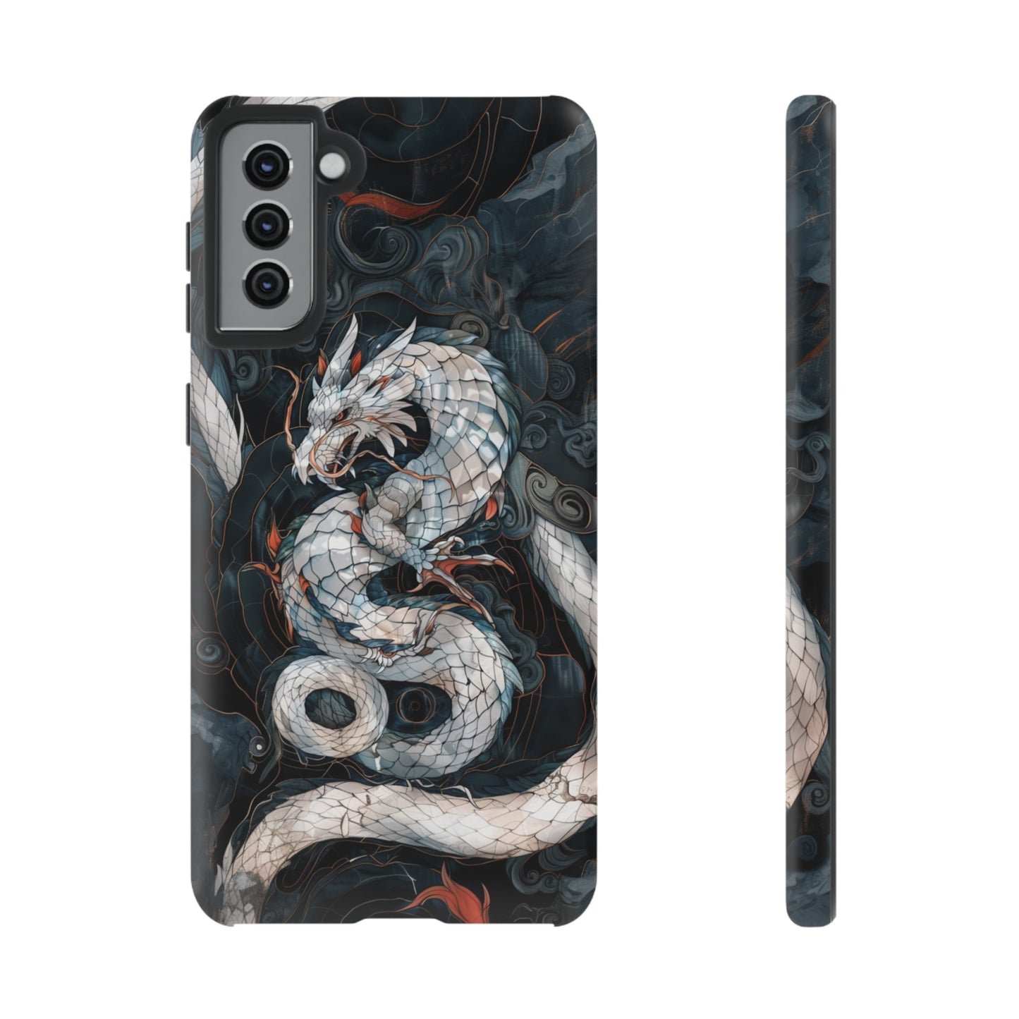 Year of the Dragon Stained Glass Illusion Phone Case