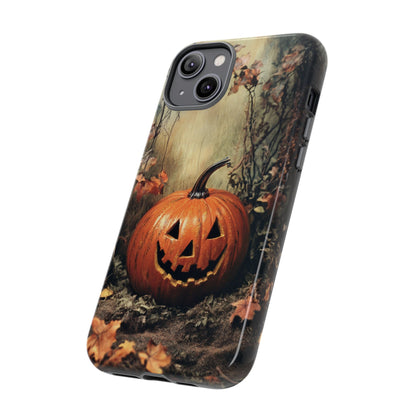 Vintage Style Halloween Jack-o'-Lantern Phone Cover