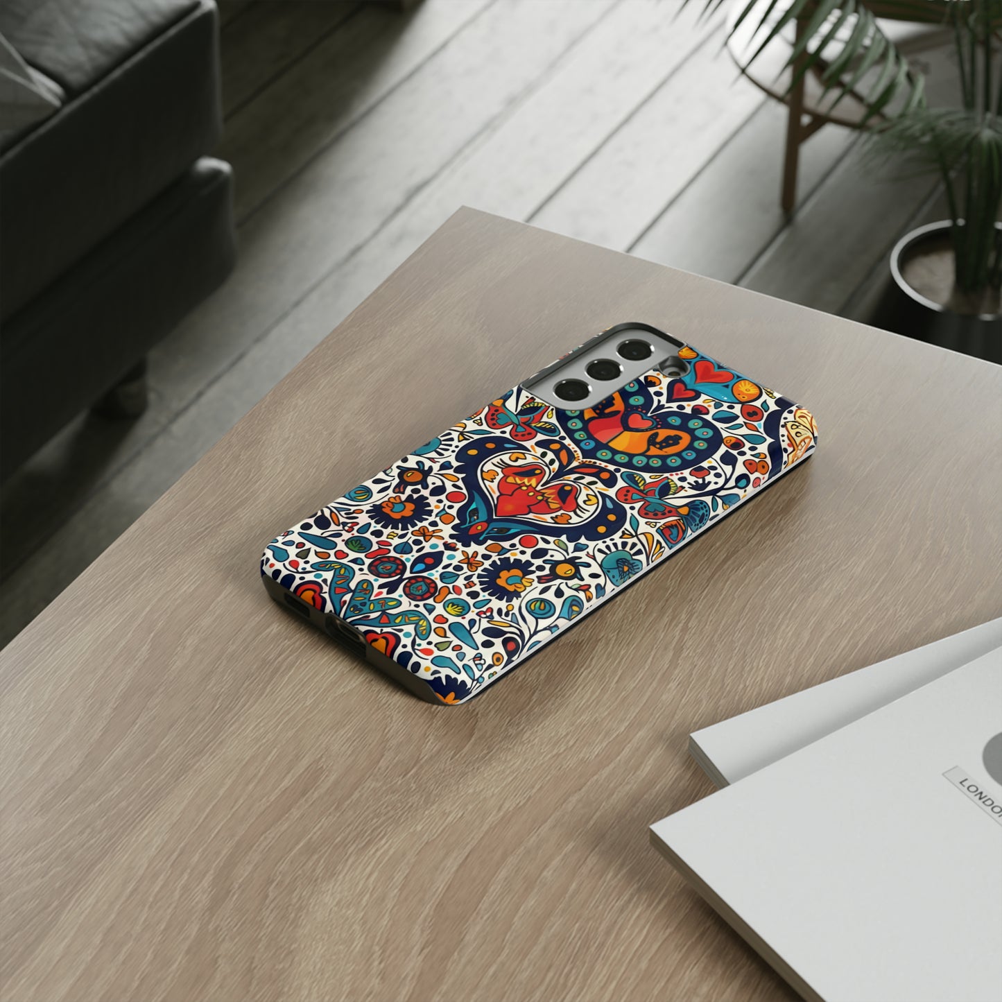 Mexican Style Mural Painting Phone Case