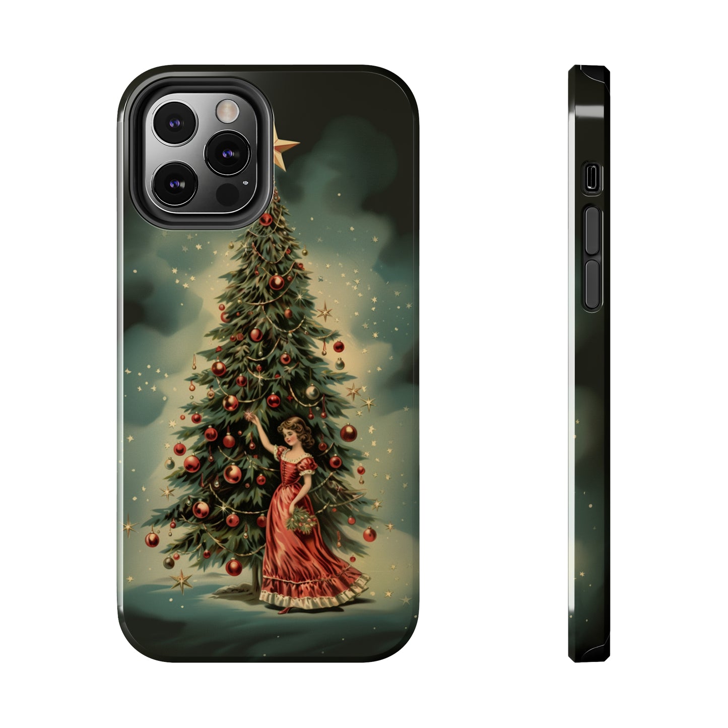 Vintage Christmas Charm Case for iPhone