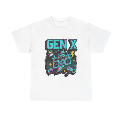 retro gen x gaming t shirt