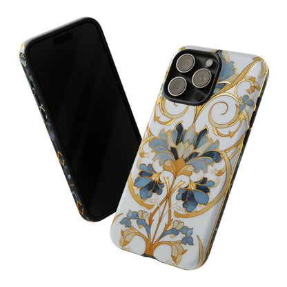 Art Deco Floral Gold