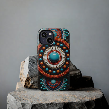 Native American Beadwork iPhone Case | Embrace Traditional Craftsmanship with Artistic Elegance