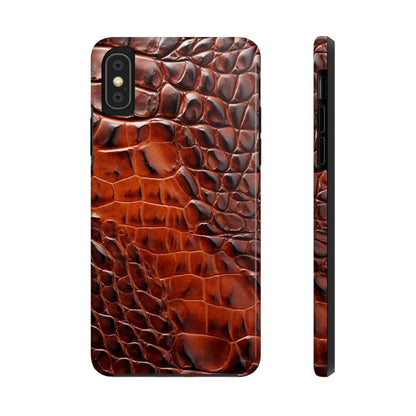 Alligator Skin Texture iPhone Case | Embrace Luxurious Style and Protection