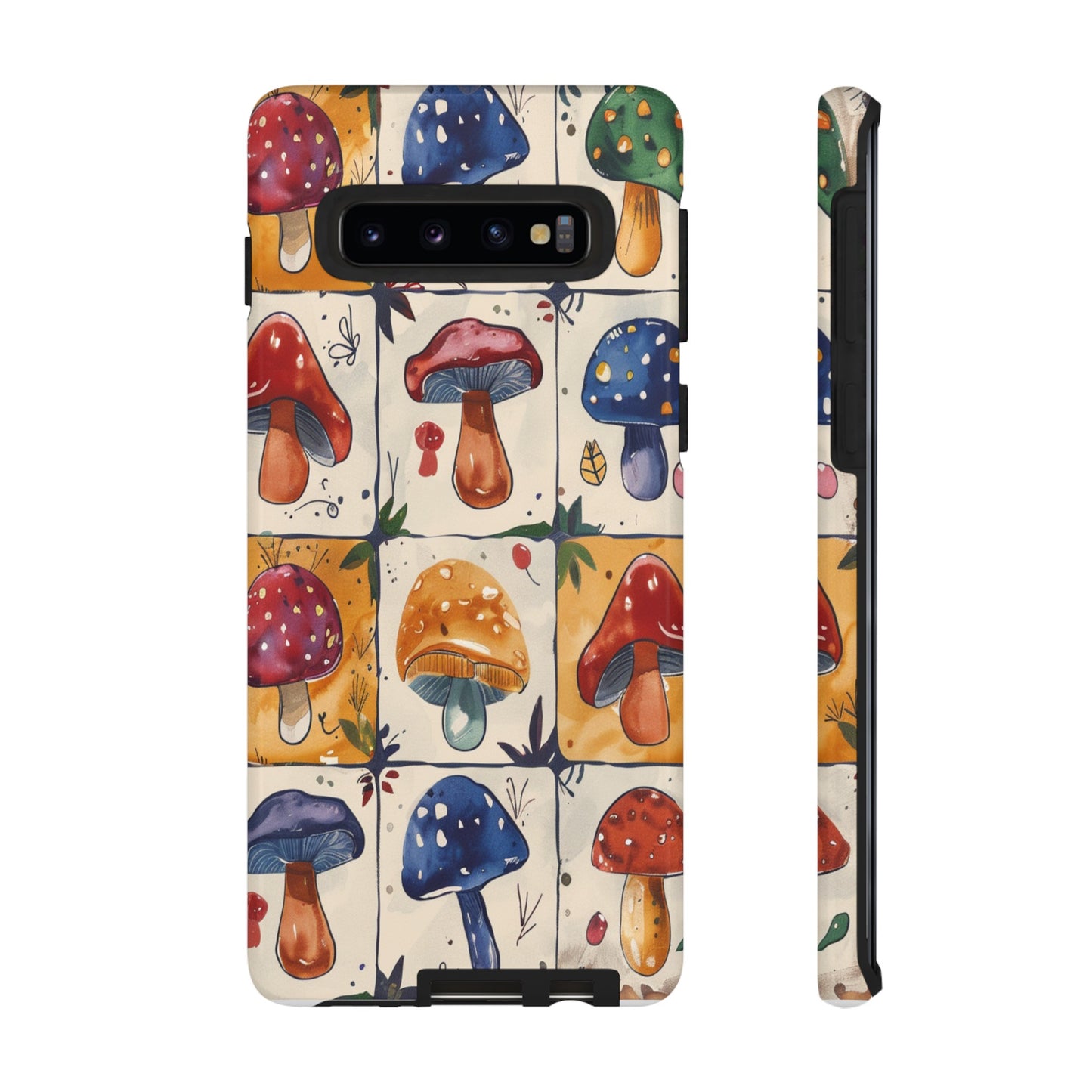 Trippy Magic Mushroom Toadstools Phone Case